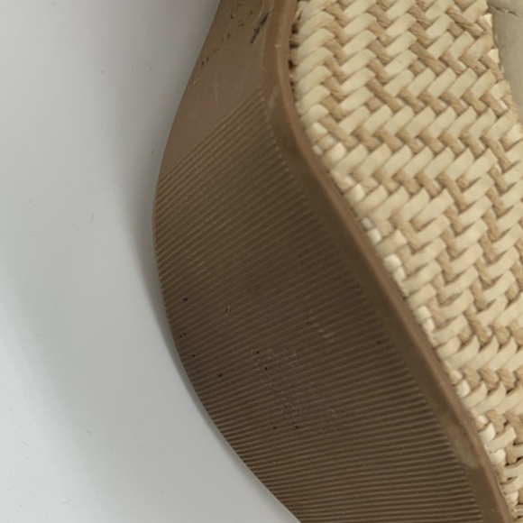 Platform sandal (bone, taupe) - Picture 3 of 4